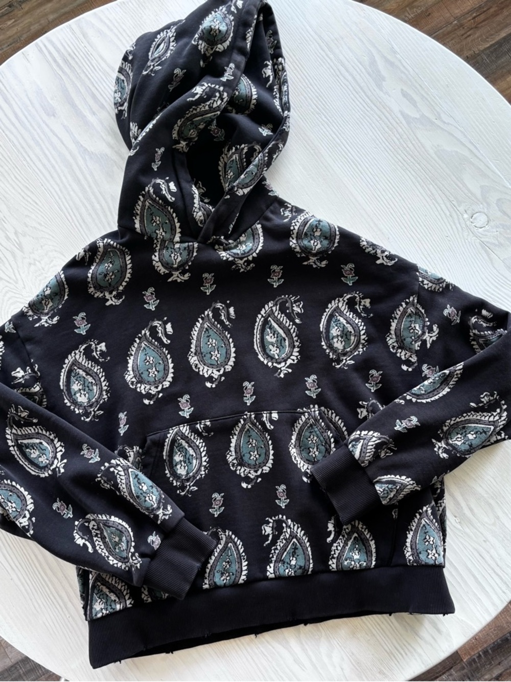 Found Monogram Hoodie Black Size XS - Picture 3 of 4